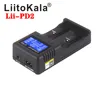 2022 LiitoKala Lii-PD2 Lii-PD4 LCD Smart 18650 Battery ChargerLi-ion 18650 18500 16340 26650 21700 20700 Battery Charger ► Photo 2/6