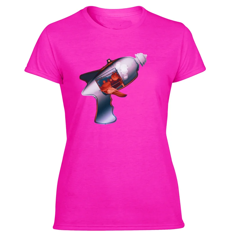 Дышащая футболка raygun#2 на заказ, лето, большой размер S~ 5xl, Натуральная мужская футболка, потрясающая, вырез лодочкой, хип-хоп