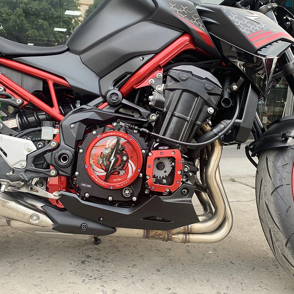 Z900 Z 900 Engine Clear Clutch Cover Protector Guard for Kawasaki