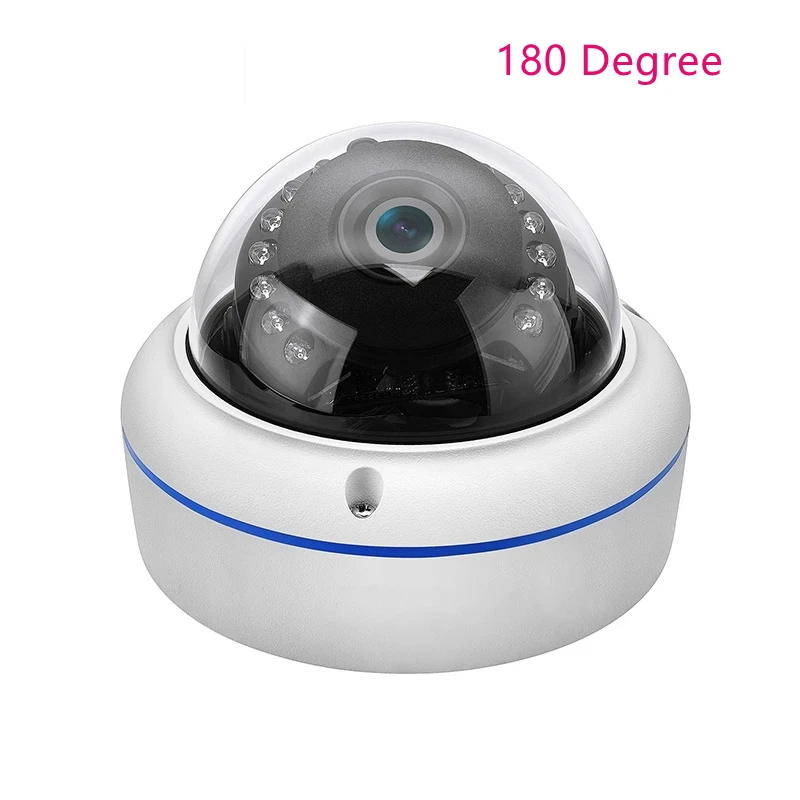 

5MP Dome POE IP Security Camera 1.7mm Wide Angle Motion Detection P2P ONVIF 20 Meters Night Vision Infrared Camera XMEYE