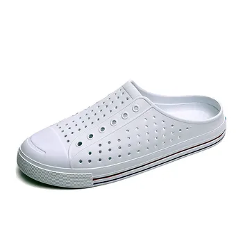 

Crocse Summer Shoes Men Sandals Fashion Lovers Hole Flats 2020 Non-slip Beach Slippers Man Sandals Comfortable Breathable Shoes