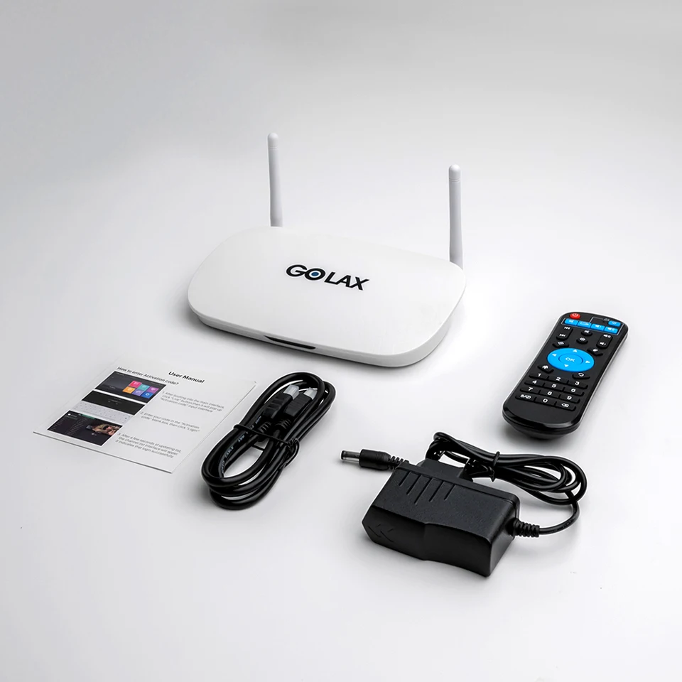 Golax M3 Android tv Box Android 7,1 4K HD 3D 2,4G WiFi USB2.0 Amlogic S905W четырехъядерный медиаплеер 1 Гб ram 8 Гб rom Smart tv Box