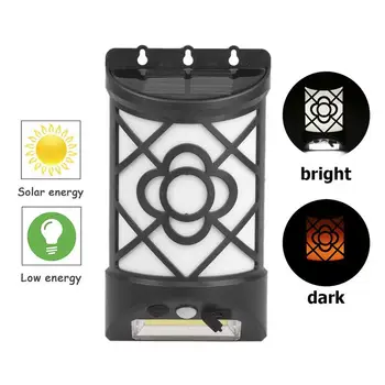 

Flame Effect Lamp Fire Light Solar Wall Lights PIR Motion Sensor Decoration Home Outdoor Light-Controlled Flame Light Fashion