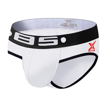 

2020 BS Brand Men Briefs Underwear Sexy Breathable Underpants Cotton Comfortable Mens Briefs Underwear Shorts BS110