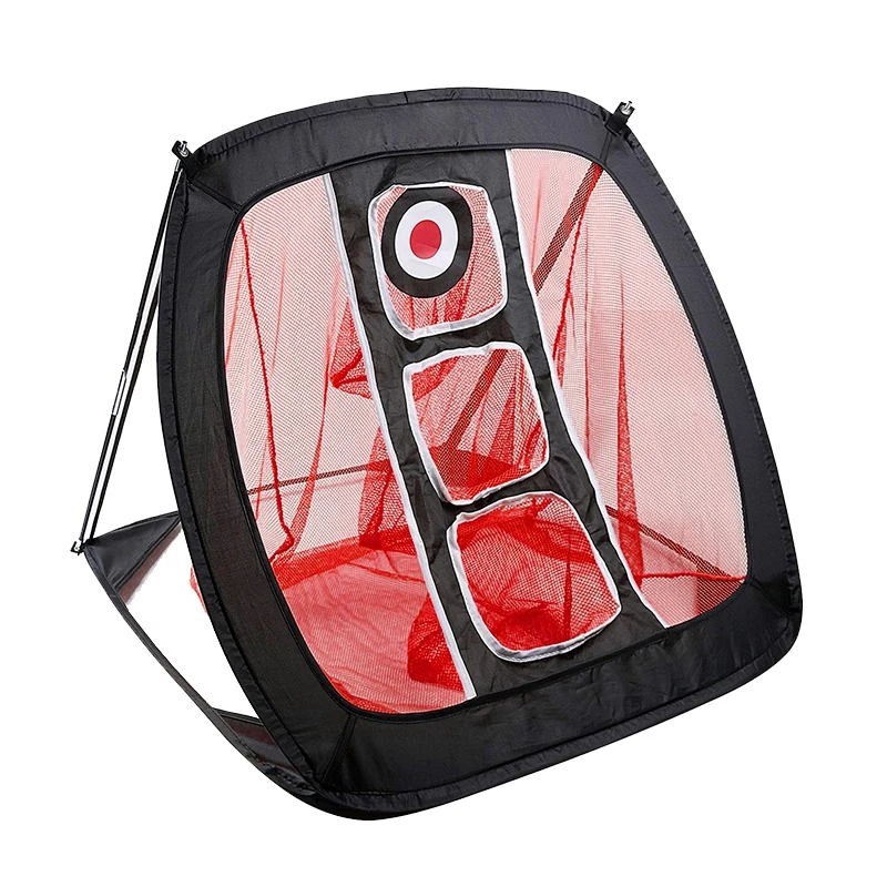 

Nylon Golf Practice Net Golf Cutter Net Portable Golf Practice Net Red+Black
