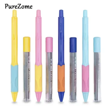 

Mechanical Pencils Set with Lead Writing Point 0.9mm Black Refill For Student