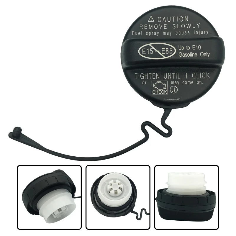 

77300-06040 7730006040 1pc For Toyota Camry 4 Runner Corolla Fuel Gas Cap Lid Tether Threaded Style Fit Oil Fuel Cap Tank Cover