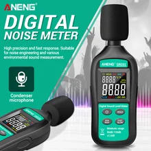 ANENG – compteur de bruit numérique, décibel, affichage LCD, niveau sonore, haute précision, moniteur