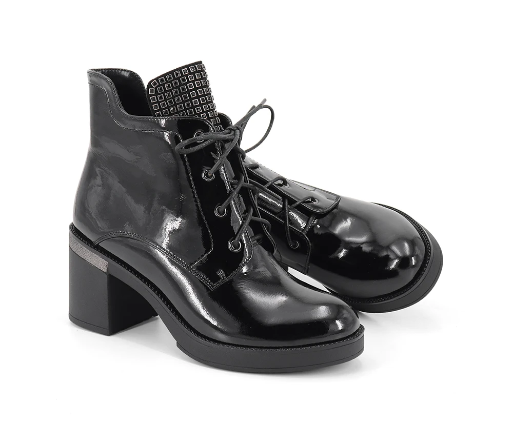SOPHITINA/модные дизайнерские женские ботинки; Высококачественная обувь из натуральной кожи с круглым носком; удобные ботинки на квадратном каблуке; SC343