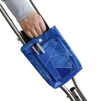 

Crutch Pouch Walking Stick Hanging Bag Pouch Tote Forearm Phone Bottle Storage Pockets Ergonomic Crutch Accessory Storage Bag