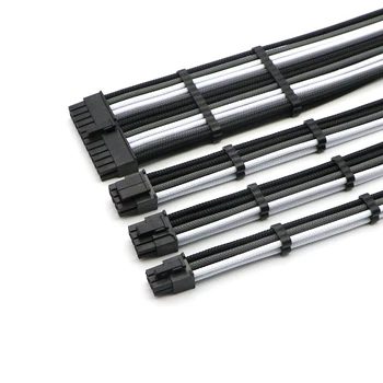 

Basic Extension Cable Kit - ATX 24Pin, CPU 4+4Pin, GPU 6+2Pin, GPU 6Pin Power Extension Cable.