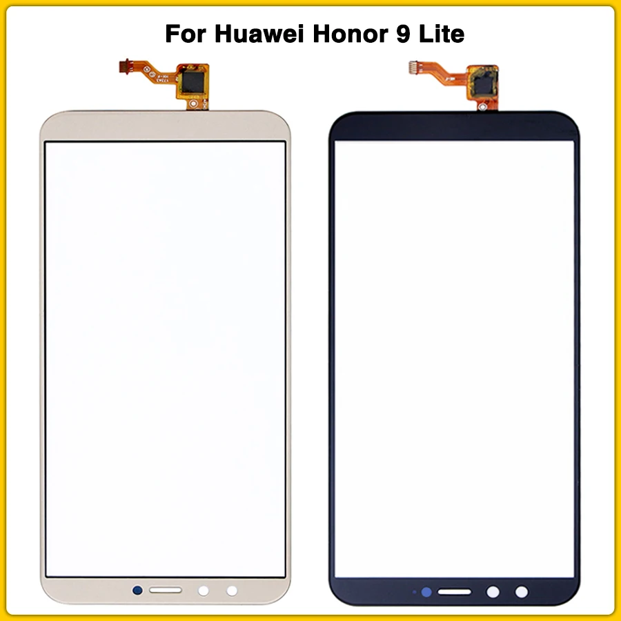 Сенсорный экран для huawei Honor 9 Lite, сенсорная панель, стекло, дигитайзер, датчик, передняя стеклянная линза
