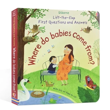 

Usborne Books Where Do Babies Come From English Educational 3D Picture Book Baby Children Enlightenment Reading Books