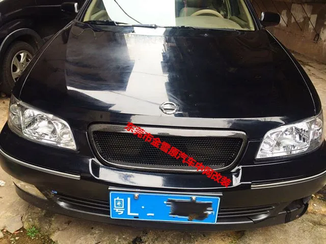 Подходит для Nissan Bluebird углеродного волокна или FPR автомобильный гриль высокого качества