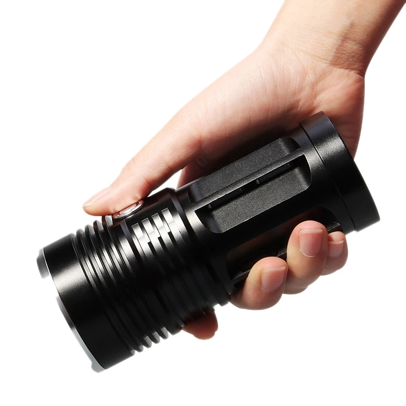 

ABUO-Glare Aluminum Alloy T6 Flashlight Long-Range Outdoor Hunting Fishing Power Flashlight