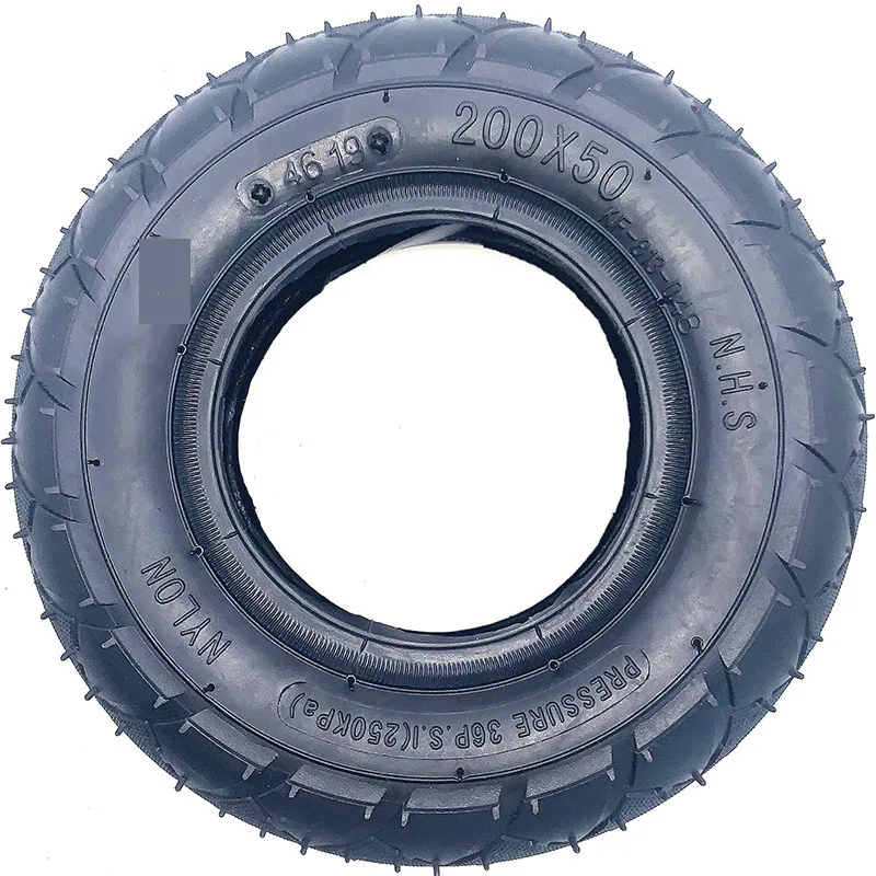 8 Inch Tire Electric Scooter 200X50 Outer Tire200*50 Motorcycle Part For Razor Scooter E100 E150 E200 Espark Crazy Cart Scooters
