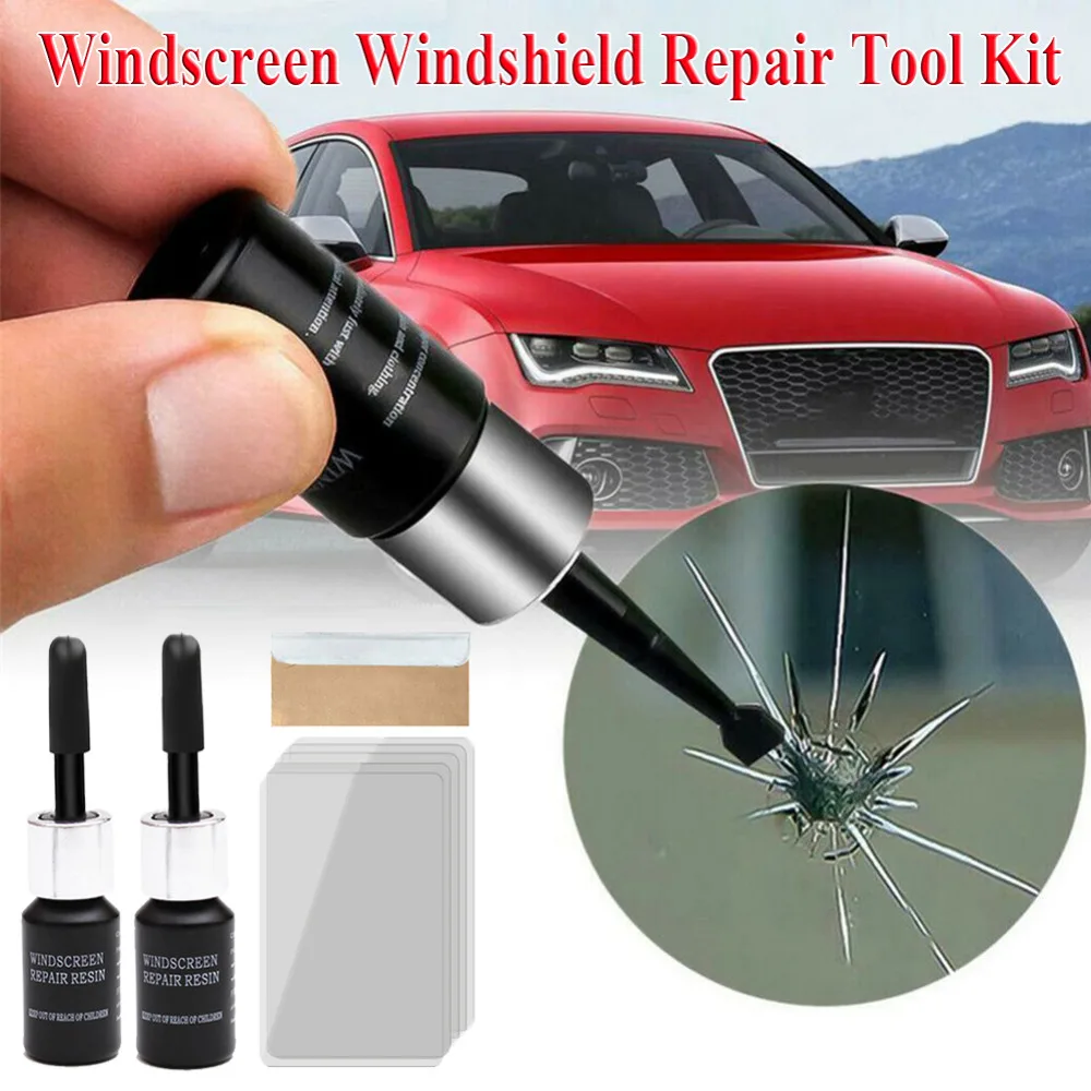 windscreen windshield Repair Fluid tool kit