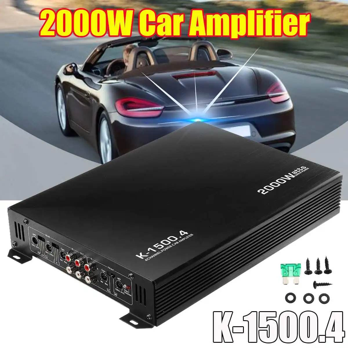 car audio bass amplifier