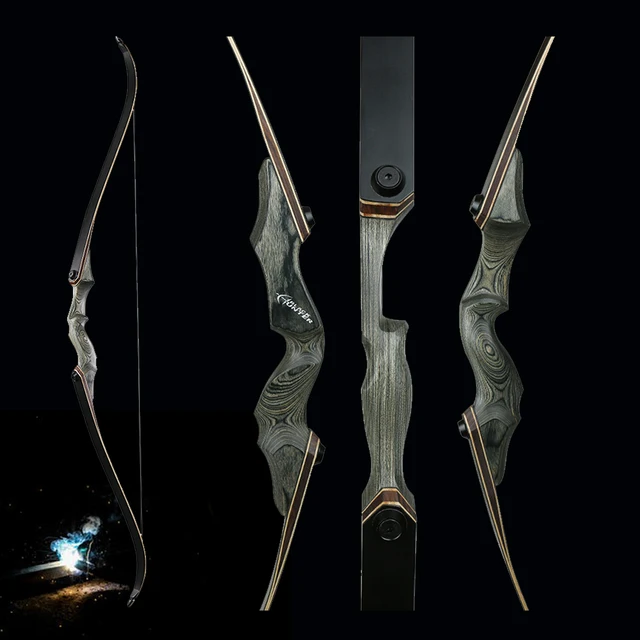 US $75.72 Toparchery 30-50lbs 60inch Take Down Hunting Bow For Right/Left Hand Wooden Riser Recurve Bow New-t