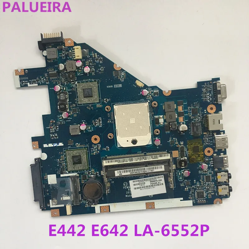 PALUBEIRA для acer Gateway NV50A PEW96 LA-6552P aspire E442 E642 ноутбук MBR4602001 материнская плата полностью протестирована