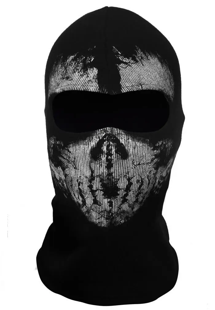 Ghost Balaclava Motorcycle Cycling Game Airsoft Full Face Mask Call of Duty 10