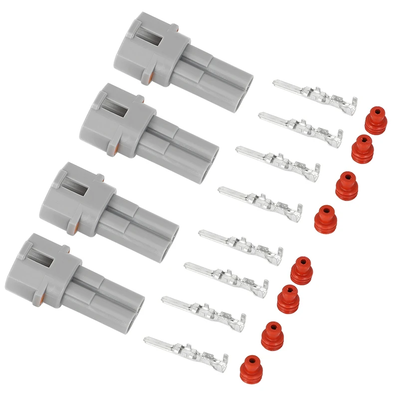 Yamaha MT09 2 Way Unsealed Connector Plug Socket Set With Pins R6 Tracer Aux DC Electrical