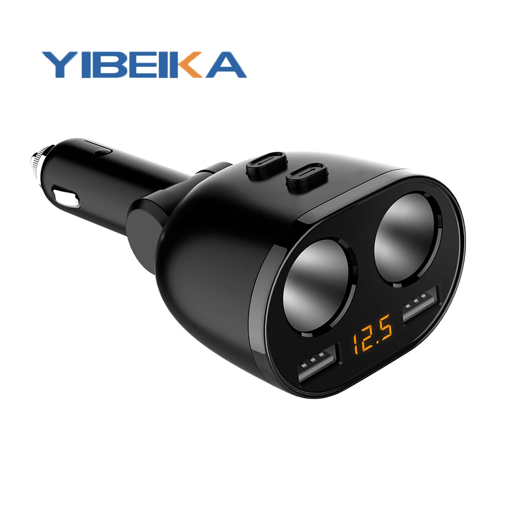 Автомобильное зарядное устройство YIBEIKA быстрая зарядка USB 3 1 а для iPhone 11 huawei Xiaomi