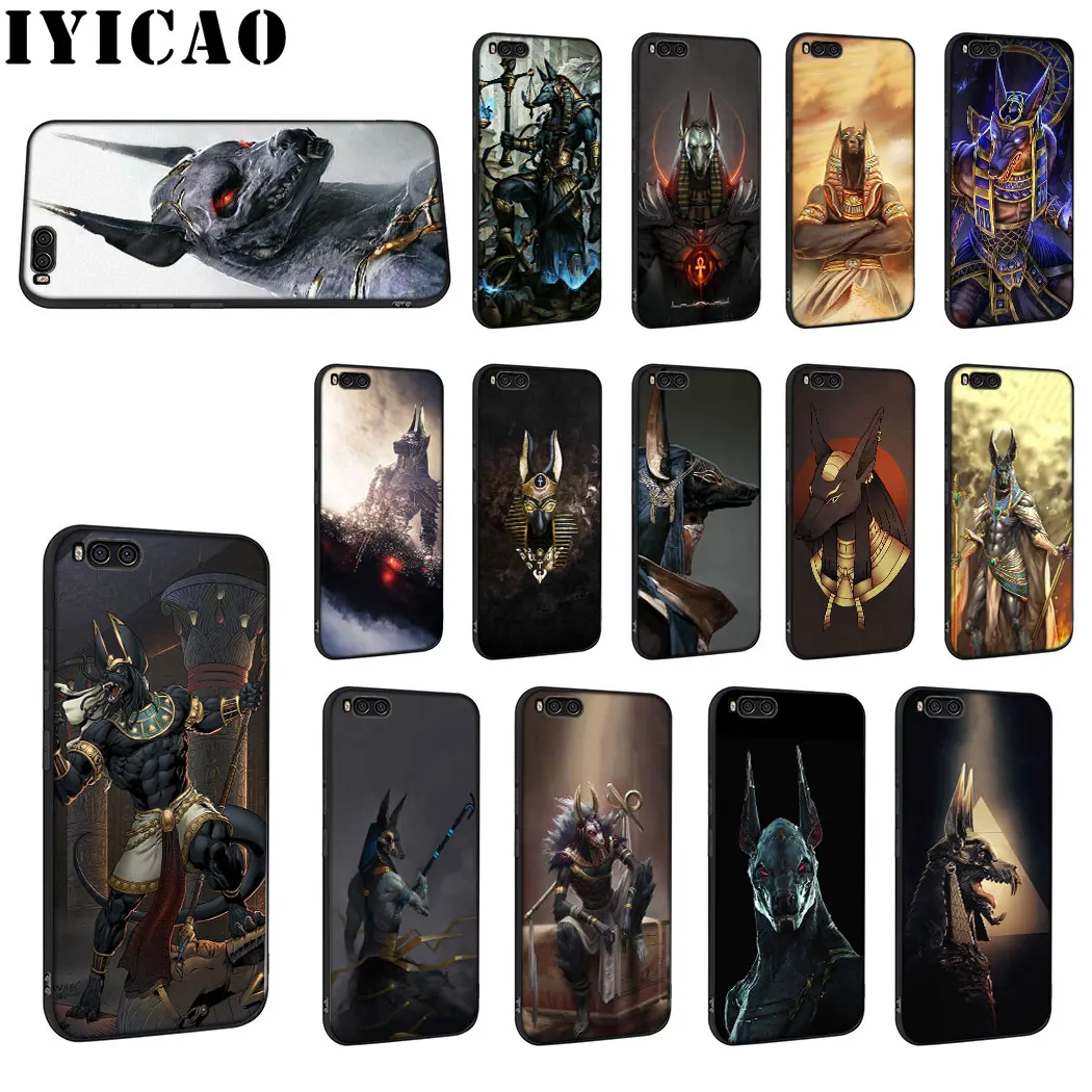 IYICAO Египетский Anubis Мягкий силиконовый чехол для телефона Redmi 8A 4A 4X 5A 6A 5 6 Plus 7 S2 Note