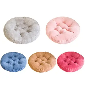 

Round Chair Cushion Simple High Resilience Soft Futon Mat for Dining Chair Student Bench Office Yoga