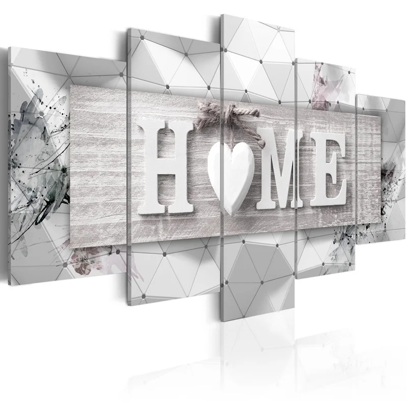 

Cross Border Supply of Goods Decorative Painting Airbrush Painting Canvas Painting Wall Painting 5-frame Home Amazon Supply of G