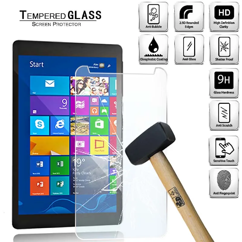 

Tablet Tempered Glass Screen Protector Cover for Archos 80 Cesium Tablet Computer Anti-Screen Breakage Tempered Film