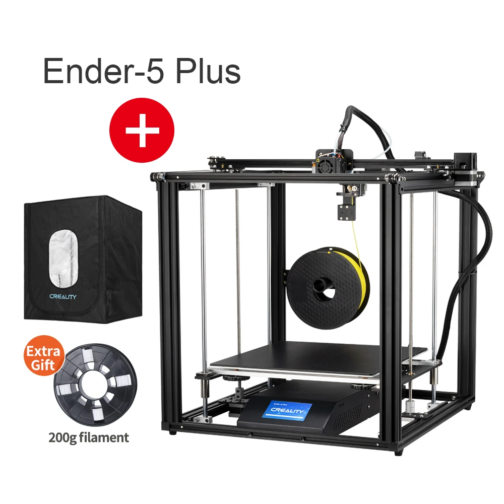 3d printers Ceality 3D Printer Ender-5 Plus Dual Z-Axis Brand Power Large Printing Size BL Touch Levelling Resume Print Filament Sensor 3d printers 3D Printers