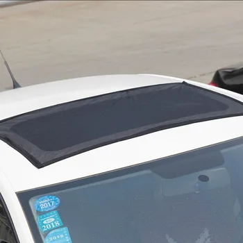 

Car Sunroof Soft Magnetic Fixation Ventilation Shade Mesh Sand Screen Breathable Mosquito Screen Window Insect Nets