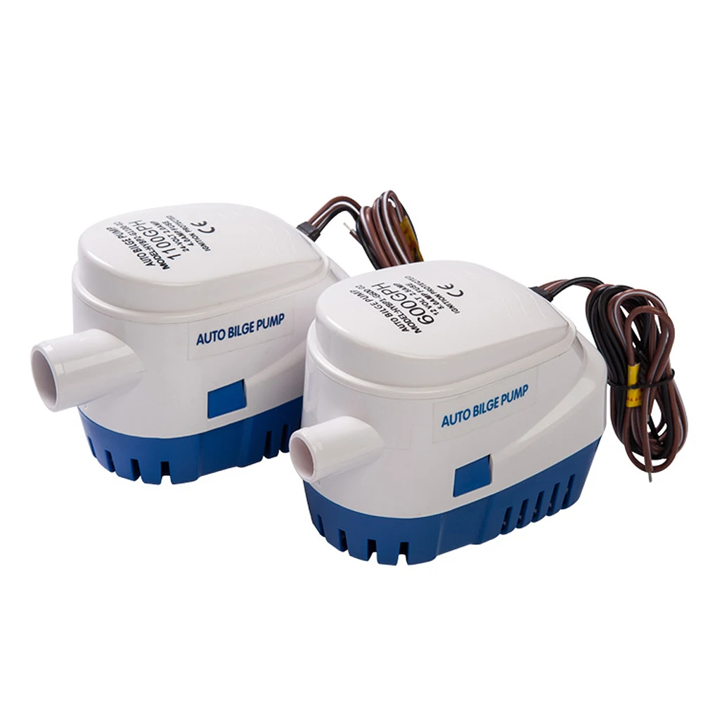 12 V/24 V 1100GPH автоматические Трюмные насосы подводный водяной насос с поплавковый выключатель