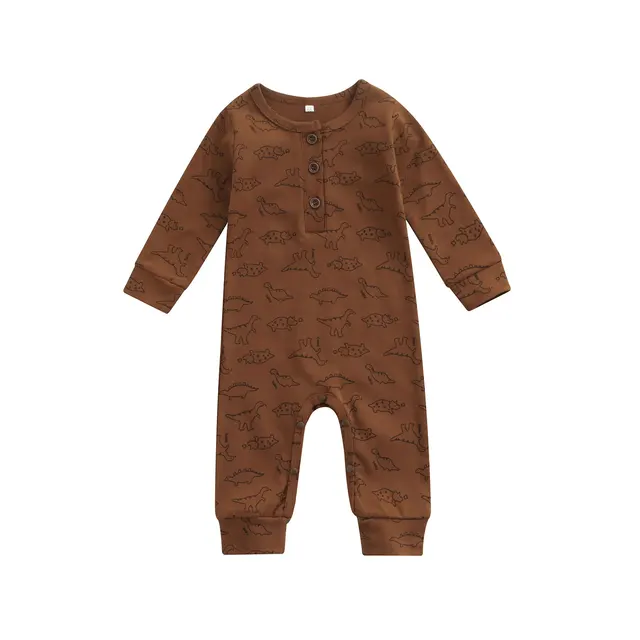 Infant Newborn Girl Floral Romper Jumpsuit Playsuit Cotton Outfit Baby Clothing 6