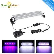 Светодиодный светильник для аквариума 20-65 см, лампа для аквариума, лампа для аквариума, светильник для аквариума, светильник для аквариума, светодиодный светильник для рыбной ловли, RGB, с таймером и адаптером