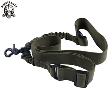 SINAIRSOFT One Point Quick Detach Sling Strap Single Point Rifle AR Sling Adjustable Tactical Airsoft Gun Strap For Hunting