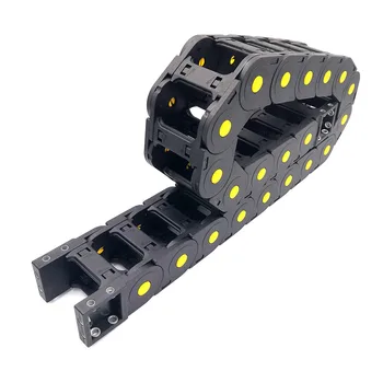 

JFLO 35x90 1Meter Reinforced nylon drag chain Bridge type engineering nylon towline tanks chain cable Carrier protection