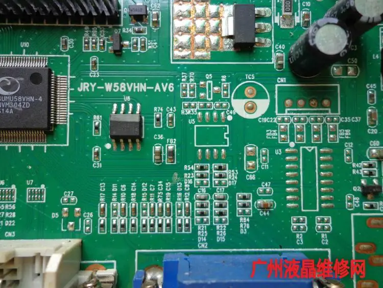 Оригинальная плата JRY-W58VHN-AV6 DF322 GM324U nsu35 M320 драйвер платы