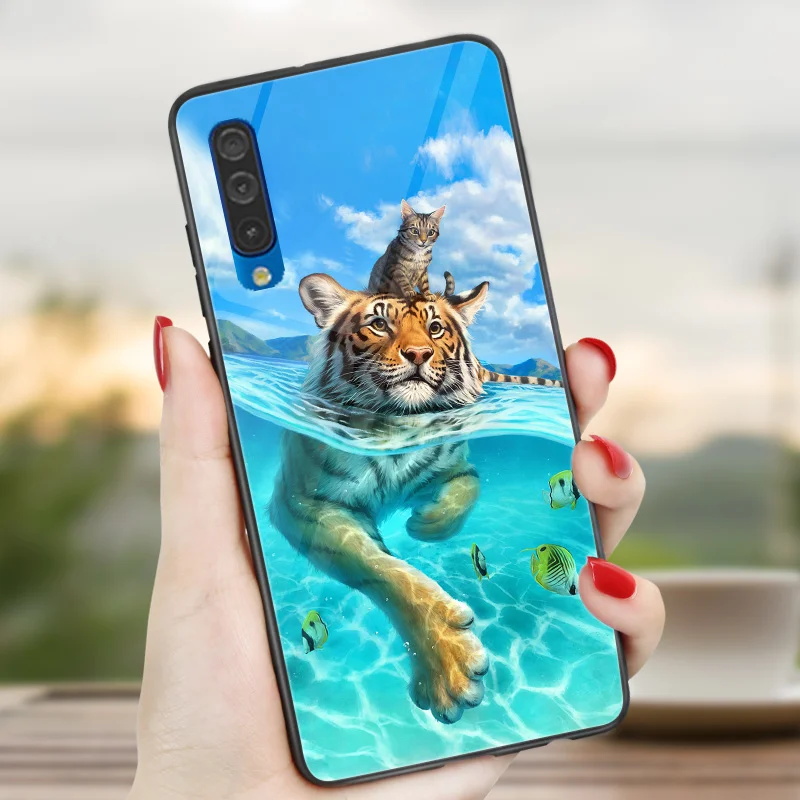 Для samsung Galaxy A10 A20 A30 A40 A50 A70 A3 A5 A7 A6 A8 A9 плюс чехол Обложка яркая для глянцевый чехол - Цвет: C11