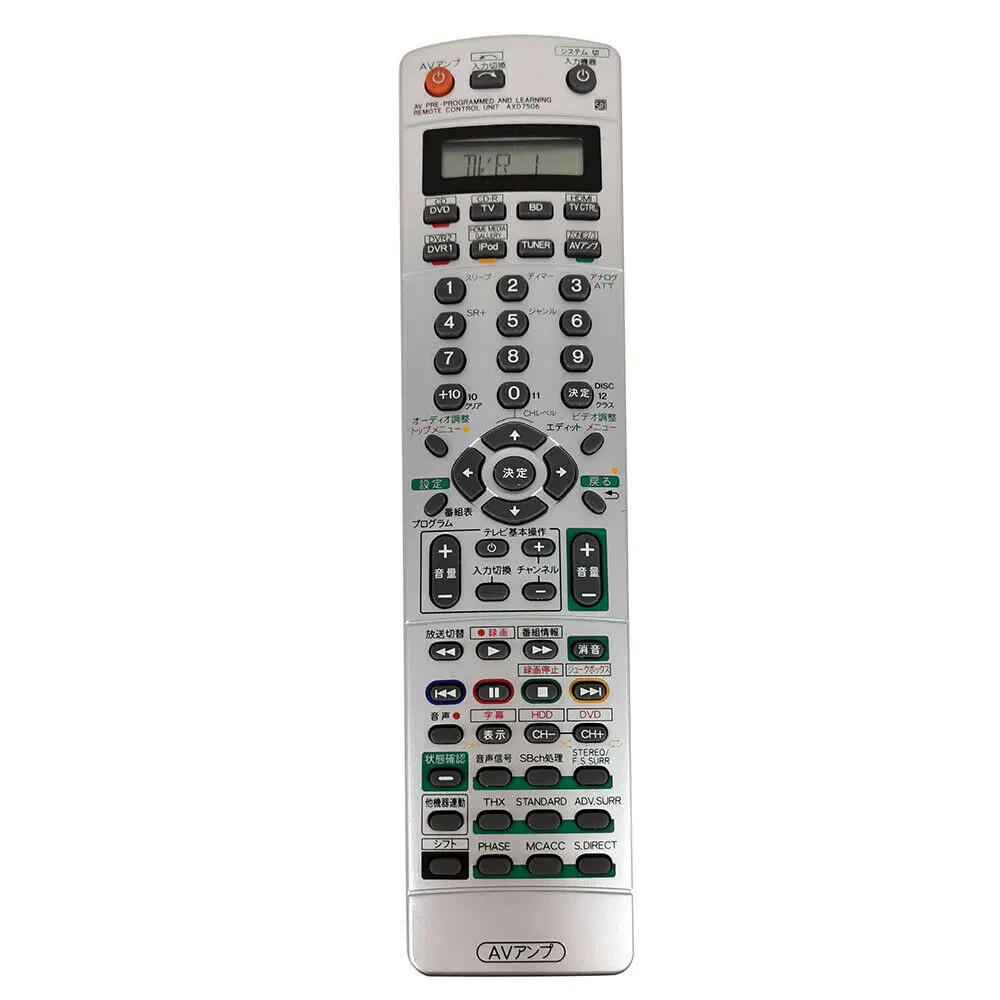 

Original AXD7506 Remote Control For PIONEER AV Receiver VSA-AX4AH Japanese Language Fernbedienung