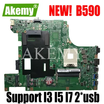 

B590 laptop motherboard DDR3 Fit For Lenovo B590 B580 V580c laptop motherboard tested LA58 MB 11273-1 48.4TE01.011 HM77 2*usb