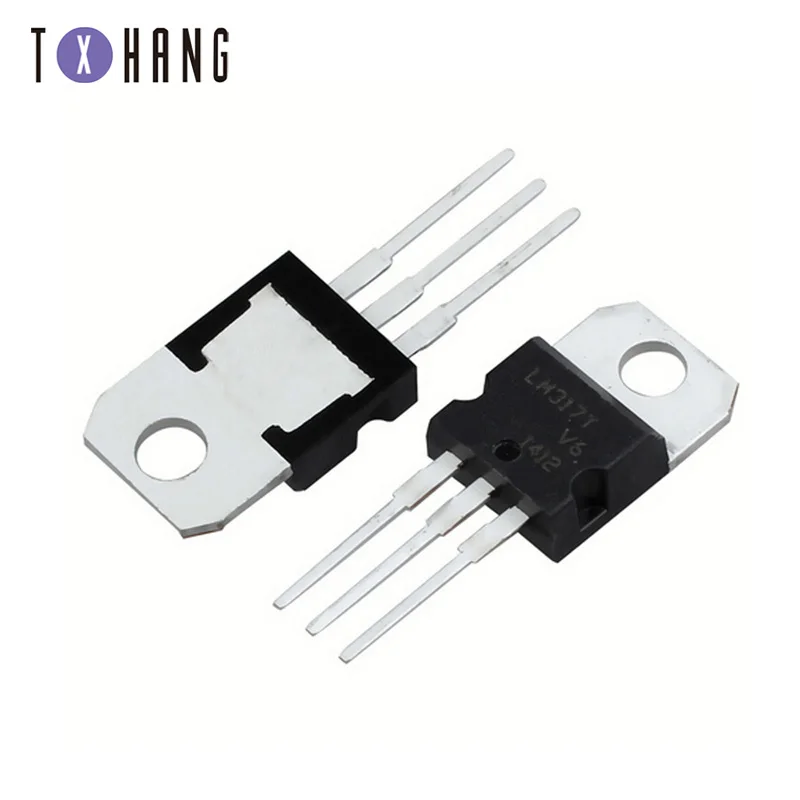 10 шт./лот LM317 LM317T TO 220 Регулируемый чип трехклеммный регулятор diy