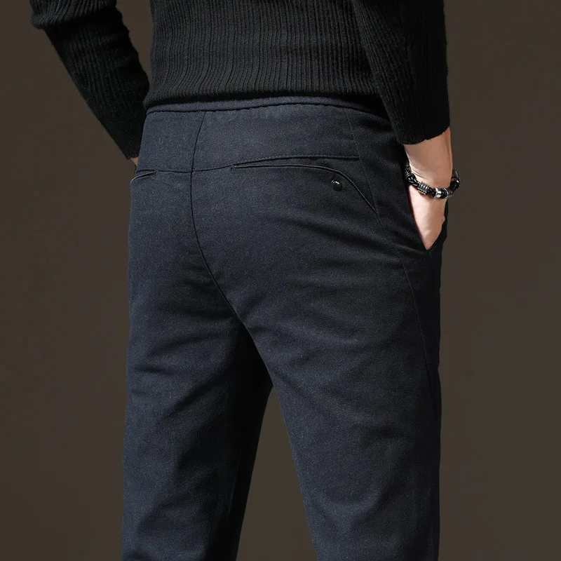 

Cargo Foot Autumn MEN'S Trousers Korean-style Trend Spring And Autumn New MEN'S Casual Pants Autumn Slim Fit Straight-Cut Men's