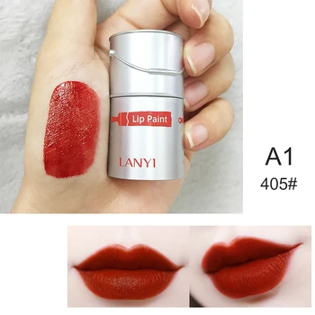 

Silky Matte Lip Gloss Moisturizing Waterproof Non-stick Cup Long Lasting Velvet Liquid Lipstick
