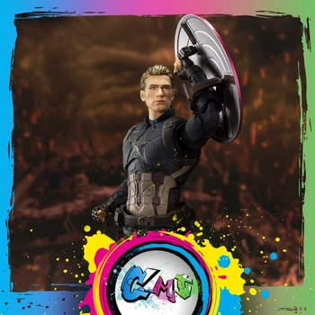 

CMT Origianl Bandai Captain America FINAL BATTLE" EDITION (Avengers / End Game) SHF Action Figure Anime PVC Toys Figure