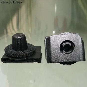 

Shhworldsea Nylon Black Retaineing Nut Auto Bumper Fastener Hole Rivet Retainer Push Engine Cover Car For Toyota 90189-06060