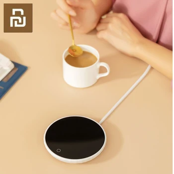 

Rosou Thermostat Coaster 55 degrees Constant Temperature Micro-gravity Induction Fast Heating Small and Light