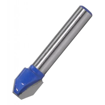 

1/4inch Shank Woodworking V Groove Router Bit 90 Degree Engraving Milling Cutter Anti-kickback Design V Groove Router Bit