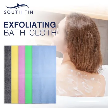 

Microfiber Absorbent Bath Towel Soft Shower Towel Soft Quick-drying Washcloth Towel Back Scrubbers Bath Towel Pull Back Towel